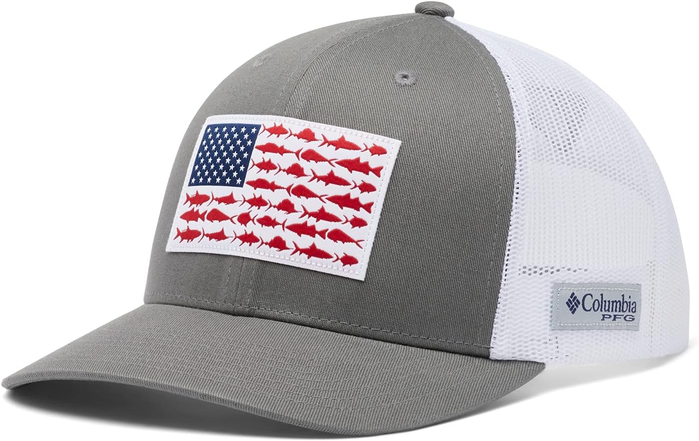 Columbia unisex-adult Pfg Fish Flag Mesh Snap Back - Image 4